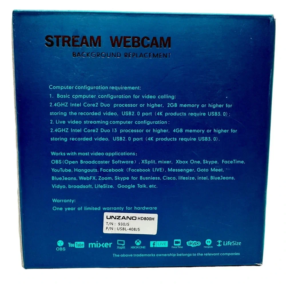 Unzano Stream‎ Webcam Background Replacement